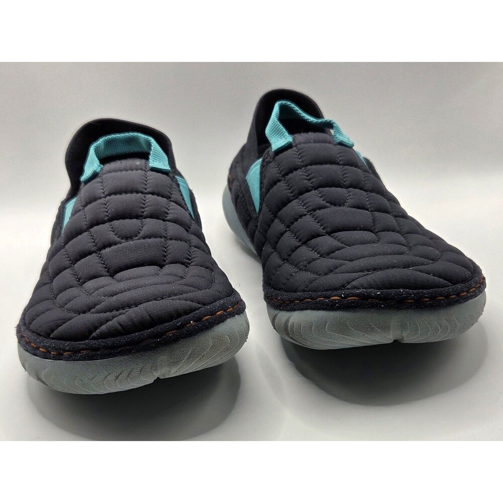 Merrell Hut Moc Quilted Slip-On Women's Size 6 Very Dark Blue & Turquoise